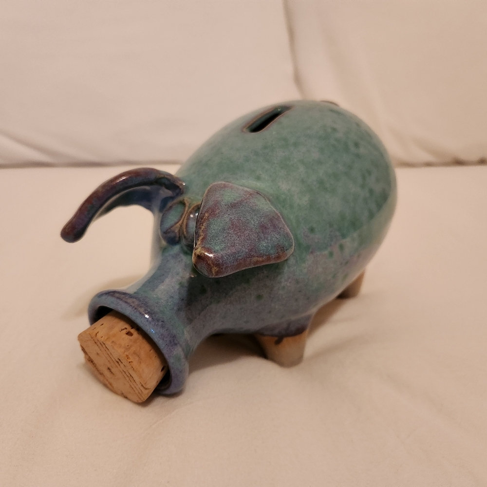 Ceramic Pig Piggy Bank